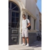 image:imageCOOFANDY Mens Casual Shorts Cotton Elastic Waist Drawstring Shorts Lightweight Summer Beach ShortsApat1