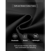 image:imageCOOFANDY Mens Casual Shorts Cotton Elastic Waist Drawstring Shorts Lightweight Summer Beach ShortsCarbon Grey
