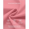 image:imageCOOFANDY Mens Casual Shorts Cotton Elastic Waist Drawstring Shorts Lightweight Summer Beach ShortsPink