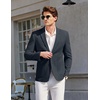 image:imageCOOFANDY Mens Casual Sport Coat Blazer Two Buttons Knit Lightweight Suit JacketsNavy