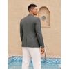 image:imageCOOFANDY Mens Casual Sport Coat Lightweight Two Button Blazer Slim Fit Business JacketsDark Grey