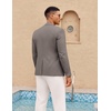 image:imageCOOFANDY Mens Casual Sport Coat Lightweight Two Button Blazer Slim Fit Business JacketsGrey