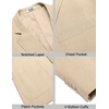 image:imageCOOFANDY Mens Casual Sport Coat Lightweight Two Button Blazer Slim Fit Business JacketsKhaki