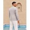 image:imageCOOFANDY Mens Casual Sport Coat Lightweight Two Button Blazer Slim Fit Business JacketsLight Grey