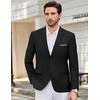 image:imageCOOFANDY Mens Causal Blazer Two Button Suit Jackets Lightweight Slim Fit Sports CoatsBlack