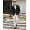 image:imageCOOFANDY Mens Causal Blazer Two Button Suit Jackets Lightweight Slim Fit Sports CoatsBlack