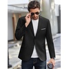 image:imageCOOFANDY Mens Causal Blazer Two Button Suit Jackets Lightweight Slim Fit Sports CoatsBlack