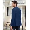 image:imageCOOFANDY Mens Causal Blazer Two Button Suit Jackets Lightweight Slim Fit Sports CoatsDark Blue