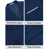 image:imageCOOFANDY Mens Causal Blazer Two Button Suit Jackets Lightweight Slim Fit Sports CoatsDark Blue