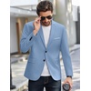 image:imageCOOFANDY Mens Causal Blazer Two Button Suit Jackets Lightweight Slim Fit Sports CoatsLight Blue
