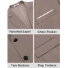 image:imageCOOFANDY Mens Causal Blazer Two Button Suit Jackets Lightweight Slim Fit Sports CoatsLight Khaki