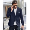 image:imageCOOFANDY Mens Causal Blazer Two Button Suit Jackets Lightweight Slim Fit Sports CoatsNavy Blue