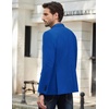 image:imageCOOFANDY Mens Causal Blazer Two Button Suit Jackets Lightweight Slim Fit Sports CoatsRoyal Blue