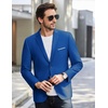 image:imageCOOFANDY Mens Causal Blazer Two Button Suit Jackets Lightweight Slim Fit Sports CoatsRoyal Blue