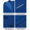 image:imageCOOFANDY Mens Causal Blazer Two Button Suit Jackets Lightweight Slim Fit Sports CoatsRoyal Blue