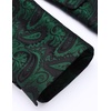 image:imageCOOFANDY Mens Floral Tuxedo Jacket Paisley Shawl Lapel Suit Blazer Jacket for DinnerPromWeddingChristmas Green
