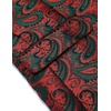 image:imageCOOFANDY Mens Floral Tuxedo Jacket Paisley Shawl Lapel Suit Blazer Jacket for DinnerPromWeddingChristmas Red Green