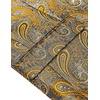image:imageCOOFANDY Mens Floral Tuxedo Jacket Paisley Shawl Lapel Suit Blazer Jacket for DinnerPromWeddingGolden Yellow