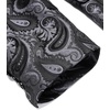 image:imageCOOFANDY Mens Floral Tuxedo Jacket Paisley Shawl Lapel Suit Blazer Jacket for DinnerPromWeddingGrey