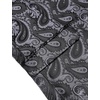 image:imageCOOFANDY Mens Floral Tuxedo Jacket Paisley Shawl Lapel Suit Blazer Jacket for DinnerPromWeddingGrey