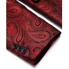 image:imageCOOFANDY Mens Floral Tuxedo Jacket Paisley Shawl Lapel Suit Blazer Jacket for DinnerPromWeddingRed
