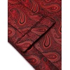 image:imageCOOFANDY Mens Floral Tuxedo Jacket Paisley Shawl Lapel Suit Blazer Jacket for DinnerPromWeddingRed