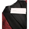 image:imageCOOFANDY Mens Floral Tuxedo Jacket Paisley Shawl Lapel Suit Blazer Jacket for DinnerPromWeddingRed