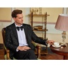 image:imageCOOFANDY Mens Floral Tuxedo One Button Luxury Shiny Blazer Dinner Party Prom Wedding Suit Jacket1  Black
