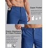 image:imageCOOFANDY Mens Golf Shorts 7 Inseam Lightweight Quick Dry Shorts Elastic Waistband with 3 Pockets UPF50Navy