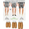 image:imageCOOFANDY Mens Golf Shorts 7 Inseam Lightweight Quick Dry Shorts Elastic Waistband with 3 Pockets UPF50White