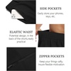 image:imageCOOFANDY Mens Golf Shorts 9 Quick Dry Stretch Dress Shorts with 6 Pockets Lightweight Casual Hiking ShortsBlack