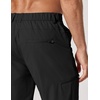 image:imageCOOFANDY Mens Golf Shorts 9 Quick Dry Stretch Dress Shorts with 6 Pockets Lightweight Casual Hiking ShortsBlack