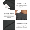 image:imageCOOFANDY Mens Golf Shorts 9 Quick Dry Stretch Dress Shorts with 6 Pockets Lightweight Casual Hiking ShortsDark Grey