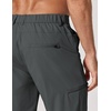 image:imageCOOFANDY Mens Golf Shorts 9 Quick Dry Stretch Dress Shorts with 6 Pockets Lightweight Casual Hiking ShortsDark Grey