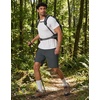 image:imageCOOFANDY Mens Golf Shorts 9 Quick Dry Stretch Dress Shorts with 6 Pockets Lightweight Casual Hiking ShortsDark Grey