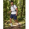 image:imageCOOFANDY Mens Golf Shorts 9 Quick Dry Stretch Dress Shorts with 6 Pockets Lightweight Casual Hiking ShortsNavy Blue