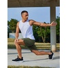 image:imageCOOFANDY Mens Gym Athletic Shorts with Zipper Pockets Quick Dry 7 Workout Running Training ShortsArmy Green