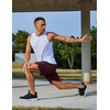 image:imageCOOFANDY Mens Gym Athletic Shorts with Zipper Pockets Quick Dry 7 Workout Running Training ShortsRed