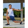 image:imageCOOFANDY Mens Gym Athletic Shorts with Zipper Pockets Quick Dry 7 Workout Running Training ShortsRoyal Blue
