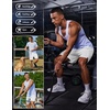 image:imageCOOFANDY Mens Gym Athletic Shorts with Zipper Pockets Quick Dry 7 Workout Running Training ShortsWhite