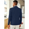 image:imageCOOFANDY Mens Linen Casual Blazer Slim Fit Sport Coat Two Button Summer Suit Jacket Lightweight Business Sport JacketNavy Blue
