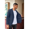 image:imageCOOFANDY Mens Linen Casual Blazer Slim Fit Sport Coat Two Button Summer Suit Jacket Lightweight Business Sport JacketNavy Blue