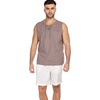 image:imageCOOFANDY Mens Linen Shorts Casual 9 7 Elastic Waist Drawstring Summer Beach ShortsBlack White