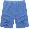 image:imageCOOFANDY Mens Linen Shorts Casual 9 7 Elastic Waist Drawstring Summer Beach ShortsDenim Blue