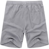 image:imageCOOFANDY Mens Linen Shorts Casual 9 7 Elastic Waist Drawstring Summer Beach ShortsLight Grey
