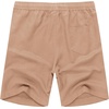 image:imageCOOFANDY Mens Linen Shorts Casual 9 7 Elastic Waist Drawstring Summer Beach ShortsLight Tan