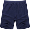 image:imageCOOFANDY Mens Linen Shorts Casual 9 7 Elastic Waist Drawstring Summer Beach ShortsNavy Blue