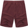 image:imageCOOFANDY Mens Linen Shorts Casual 9 7 Elastic Waist Drawstring Summer Beach ShortsWine Red