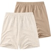 image:imageCOOFANDY Mens Linen Shorts Casual Drawstring Elastic Waist Lightweight Summer Vacation Beach ShortsLight Khaki  Khaki