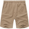 image:imageCOOFANDY Mens Linen Shorts Casual Elastic Waist Drawstring Short Summer Beach Vacation ShortsDark Khaki
